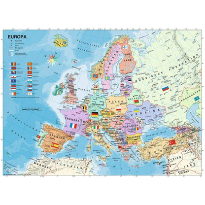 Ravensburger Puzzle XXl Politische Europakarte, 200 Teile