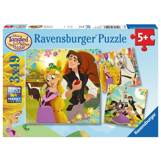 Ravensburger Puzzle Zauberhaftes Haar, 3 x 49 Teile