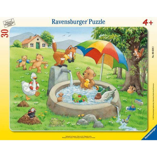 Ravensburger Rahmenpuzzle Badespaß, 30 Teile