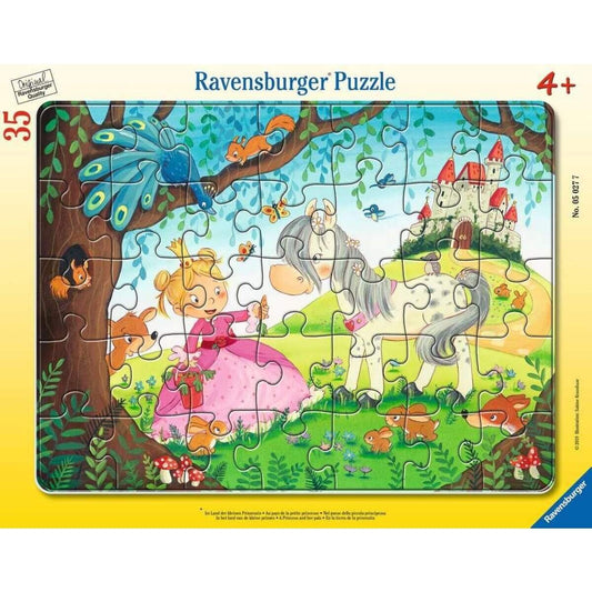 Ravensburger Rahmenpuzzle Im Land der kleinen Prinzessin, 35 Teile