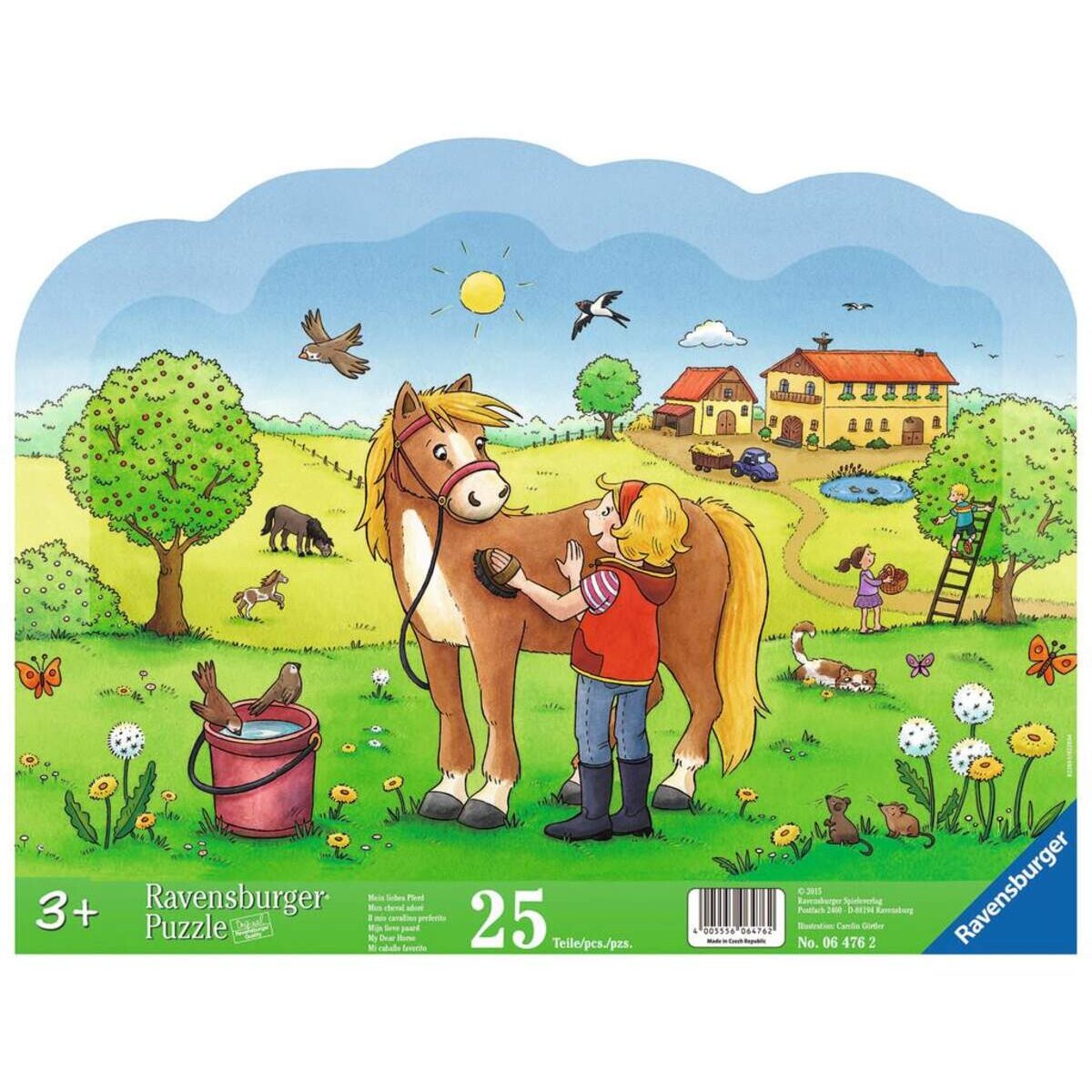 Ravensburger Rahmenpuzzle Mein liebstes Pferd, 25 Teile