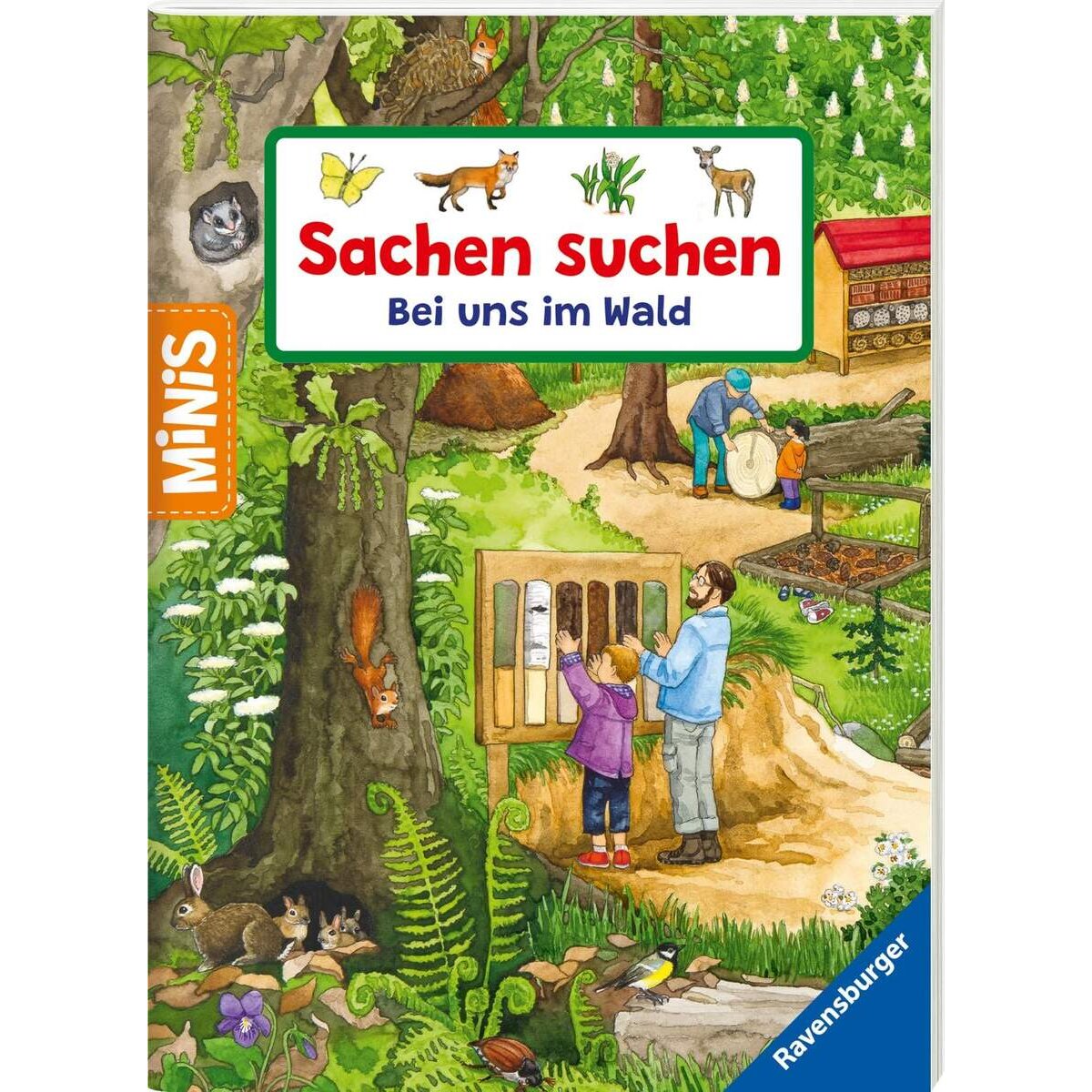 Ravensburger Ravensburger Minis: Sachen suchen: Bei uns im Wald