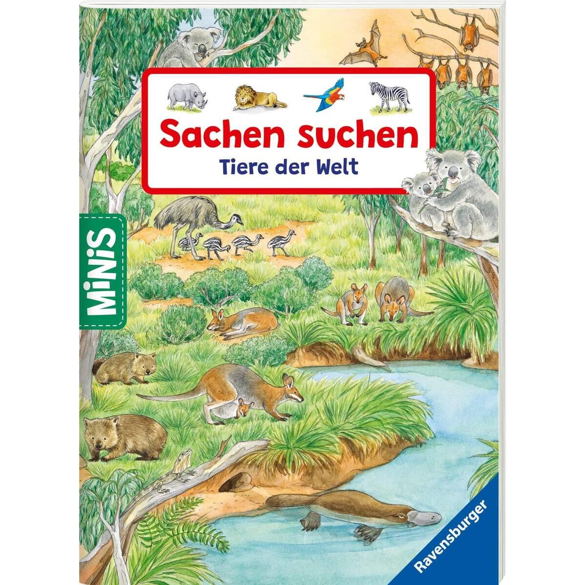 Ravensburger Ravensburger Minis: Sachen suchen: Tiere der Welt