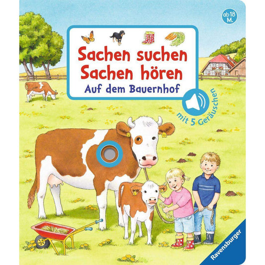 Ravensburger Sachen suchen, Sachen hören Auf dem Bauernhof