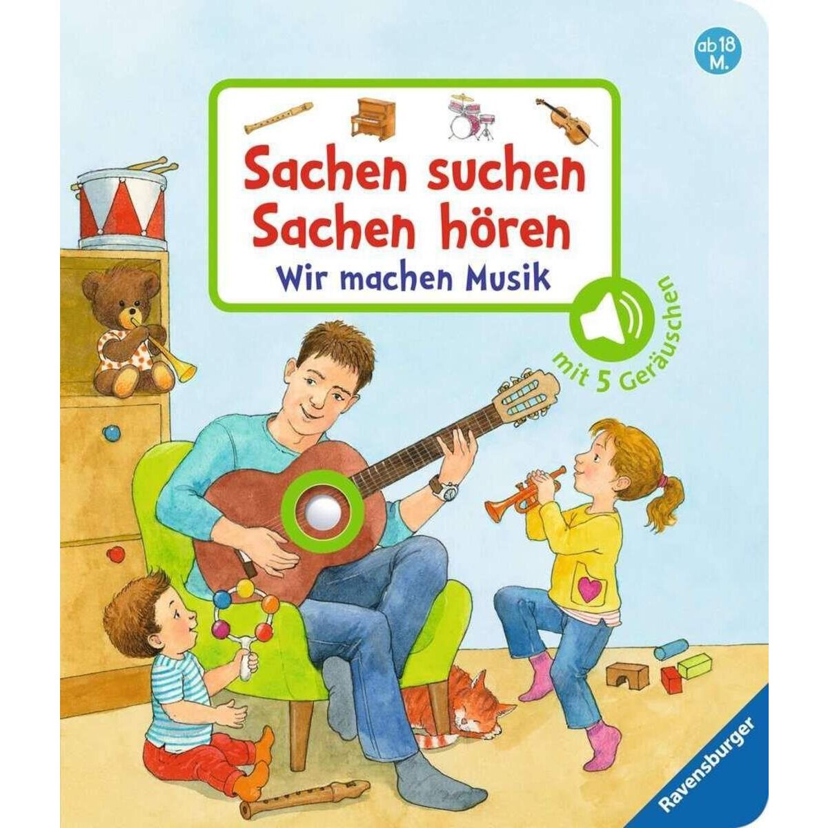 Ravensburger Sachen suchen, Sachen hören: Wir machen Musik