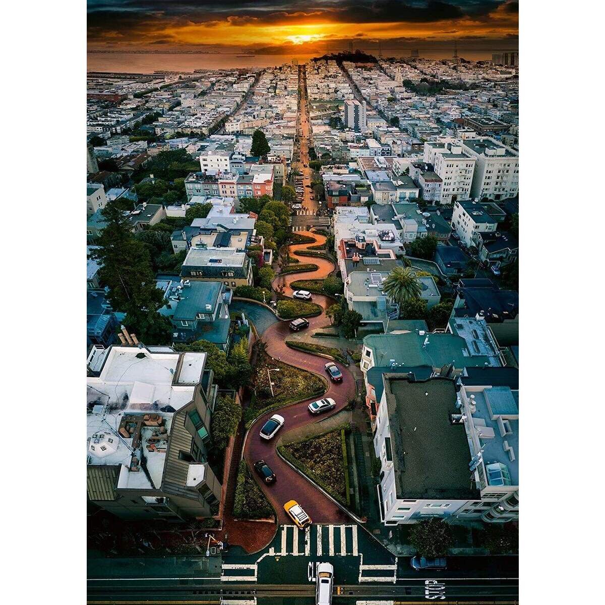Ravensburger San Francisco Lombard Street, 1000 Teile