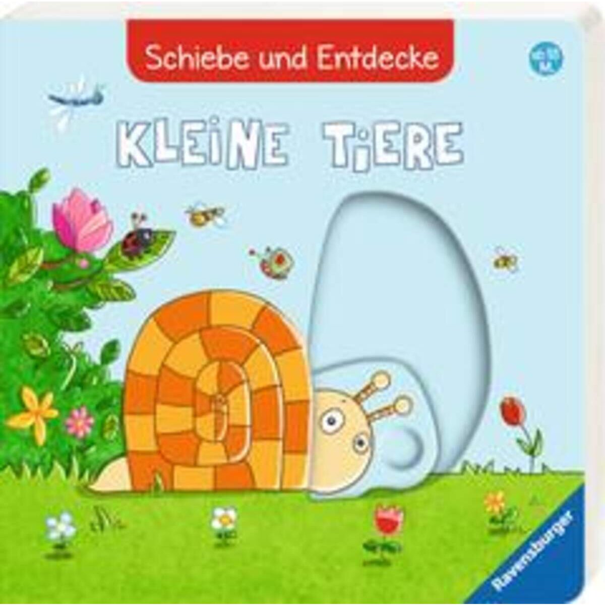 Ravensburger Schiebe und Entdecke Kleine Tiere