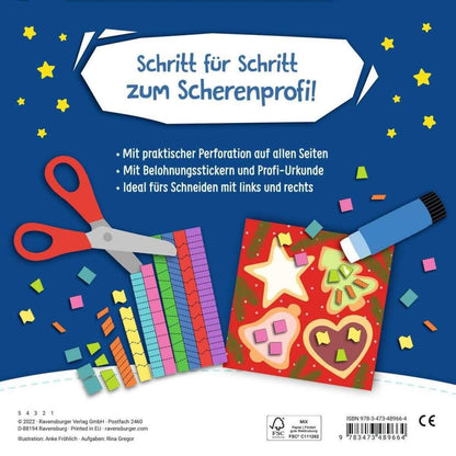 Ravensburger Schnipp-Schnapp Schneiden lernen - Weihnachten