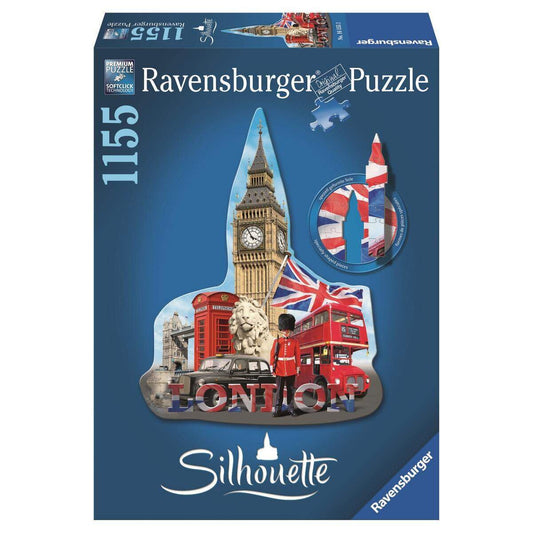 Ravensburger Silhouette Puzzles Big Ben, 1155 Teile