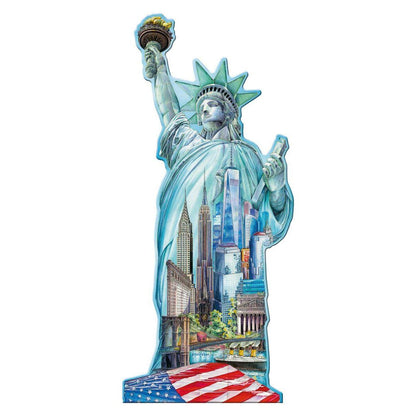 Ravensburger Silhouette Puzzles Freiheitsstatue, 1000 Teile