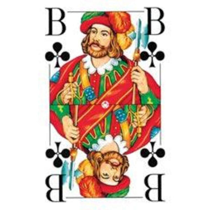 Ravensburger Skat Französisches Bild mit großen Eckzeichen, 32 Karten in Klarsicht-Box