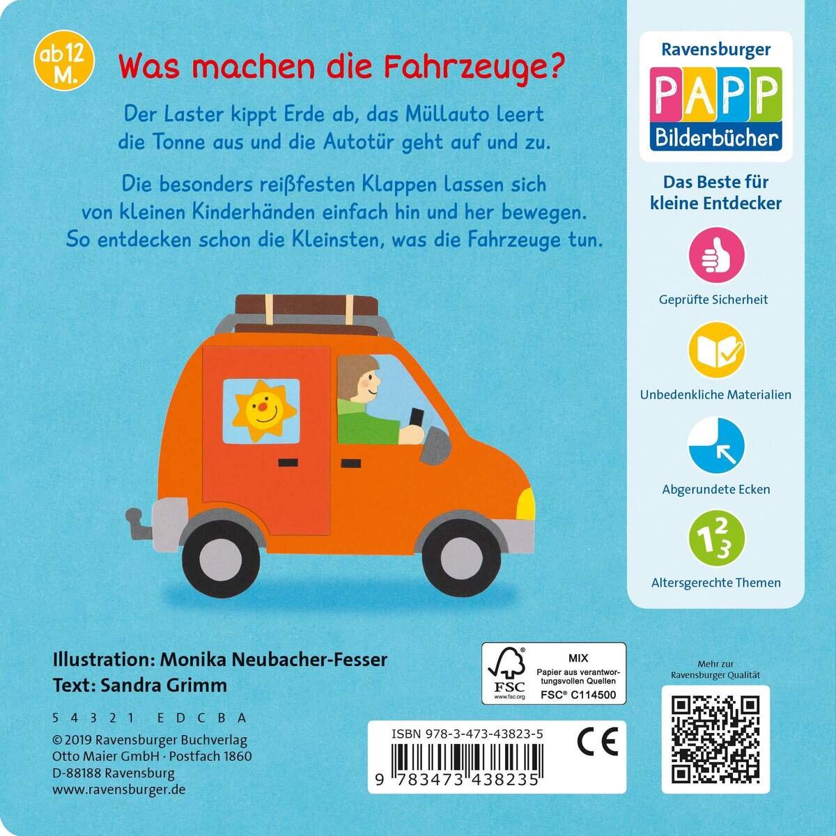 Ravensburger Spiel mit den Fahrzeugen