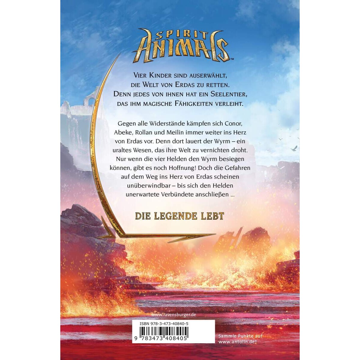 Ravensburger Spirit Animals, Band 11: Die Welt brennt