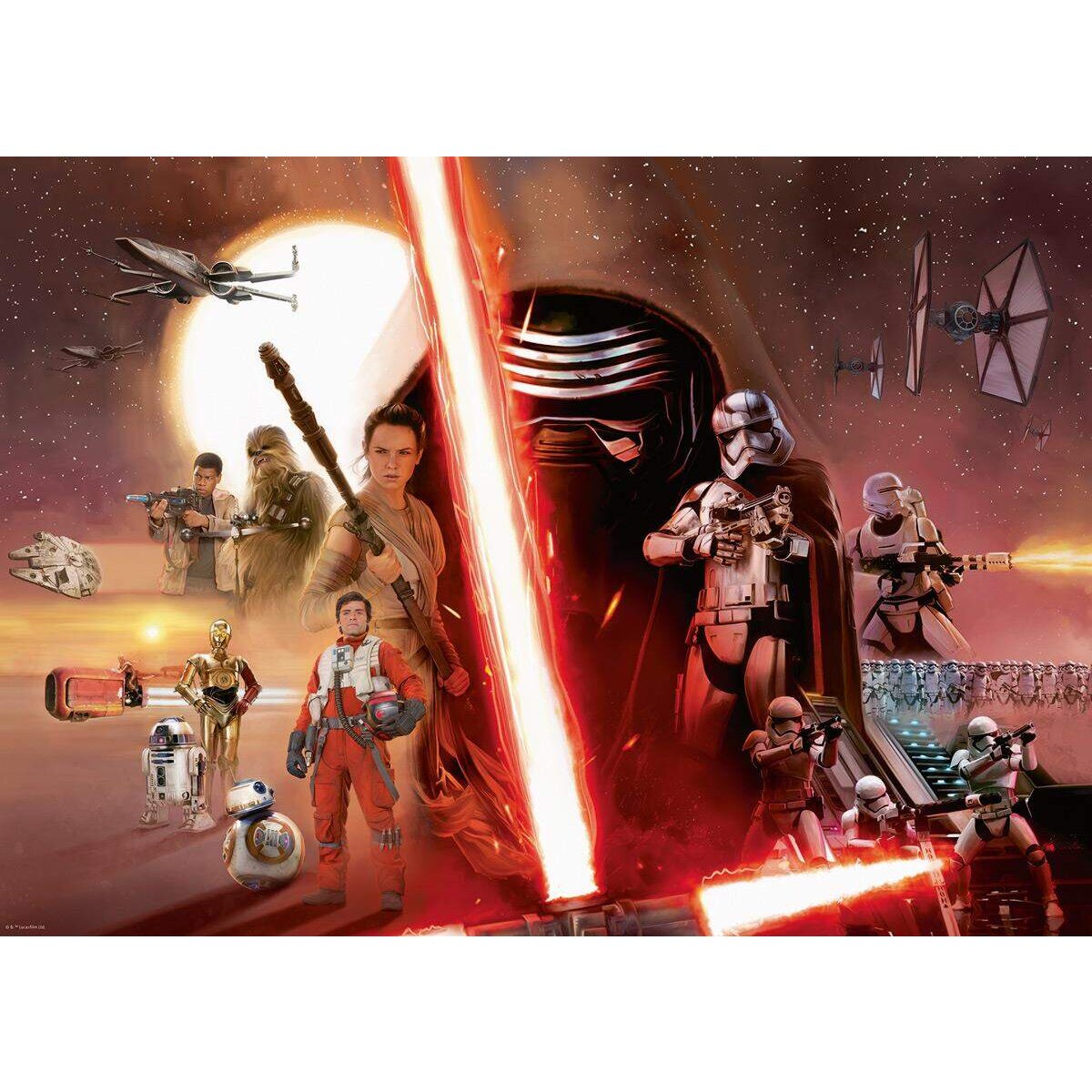 Ravensburger Star Wars Das Erwachen der Macht Puzzle, 1000 Teile