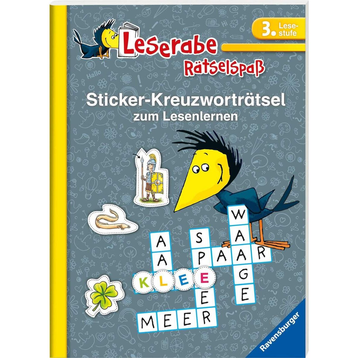 Ravensburger Sticker-Kreuzworträtsel zum Lesenlernen, 3. Lesestufe