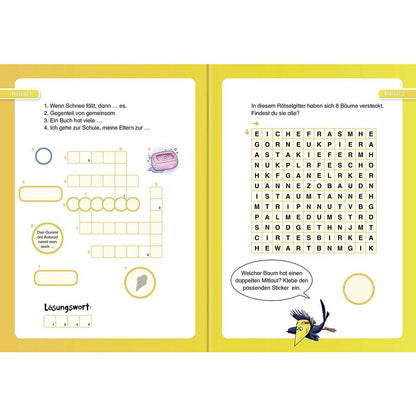 Ravensburger Sticker-Kreuzworträtsel zum Lesenlernen, 3. Lesestufe