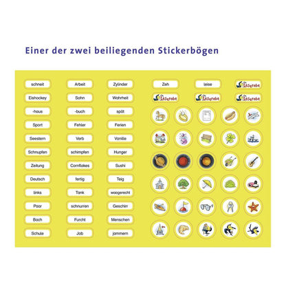 Ravensburger Sticker-Kreuzworträtsel zum Lesenlernen, 3. Lesestufe