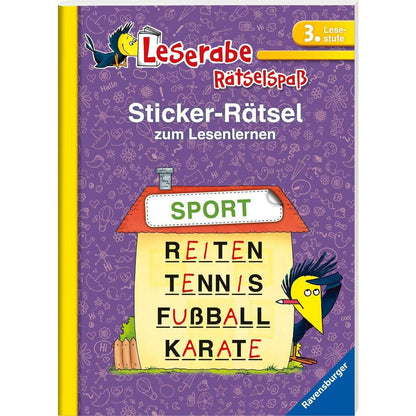 Ravensburger Sticker-Rätsel zum Lesenlernen, 3. Lesestufe