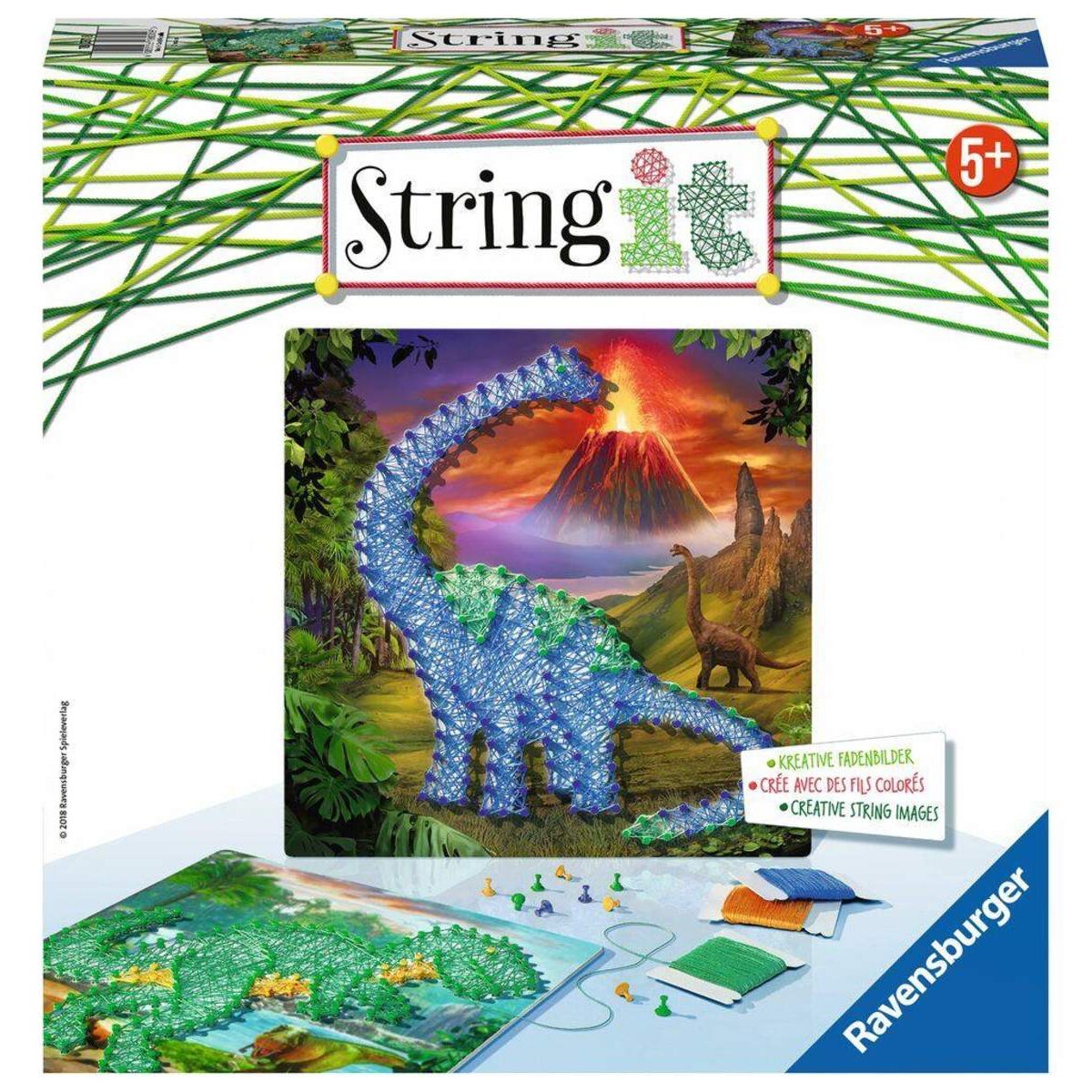 Ravensburger String it Midi Dinosaurs