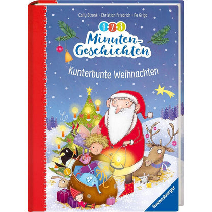 Ravensburger Stronk, 1-2-3 Minutengeschichten: Kunterbunte Weihnachten