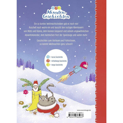 Ravensburger Stronk, 1-2-3 Minutengeschichten: Kunterbunte Weihnachten