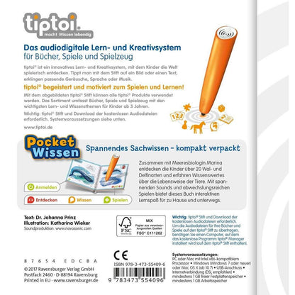 Ravensburger tiptoi® - Pocket Wissen: Wale und Delfine