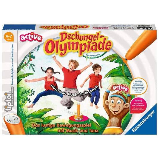 Ravensburger tiptoi® ACTIVE Spiel 00075 Dschungel-Olympiade