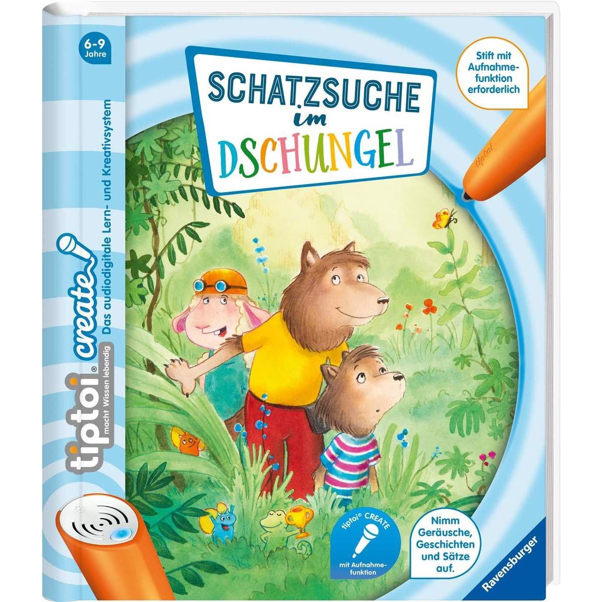 Ravensburger tiptoi® CREATE - Schatzsuche im Dschungel