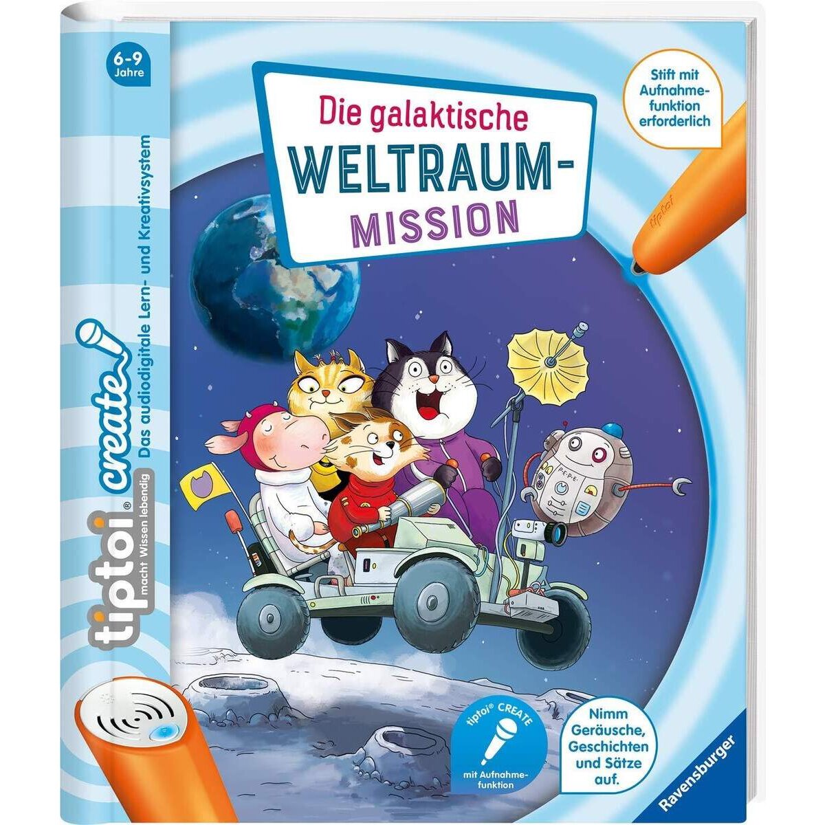 Ravensburger tiptoi® CREATE - Die galaktische Weltraum-Mission