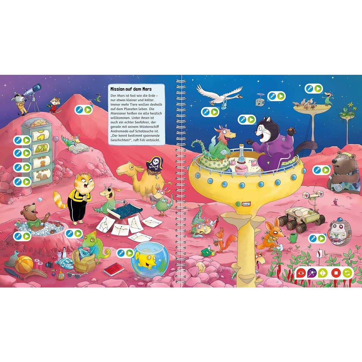 Ravensburger tiptoi® CREATE - Die galaktische Weltraum-Mission