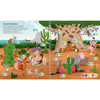Ravensburger tiptoi® CREATE - Die magische Insel der Tiere