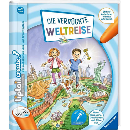 Ravensburger tiptoi® CREATE Die verrückte Weltreise