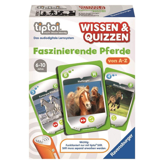 Ravensburger tiptoi Faszinierende Pferde Wissen & Quizzen