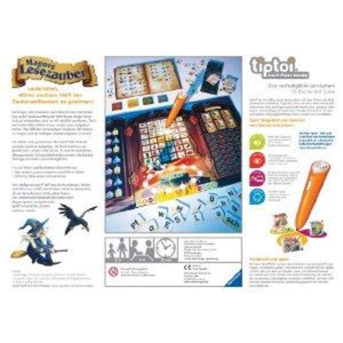 Ravensburger tiptoi Magors Lesezauber