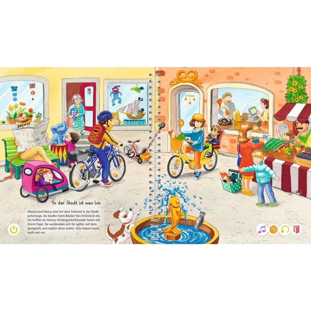 Ravensburger tiptoi® Mein Wörter-Bilderbuch Unterwegs