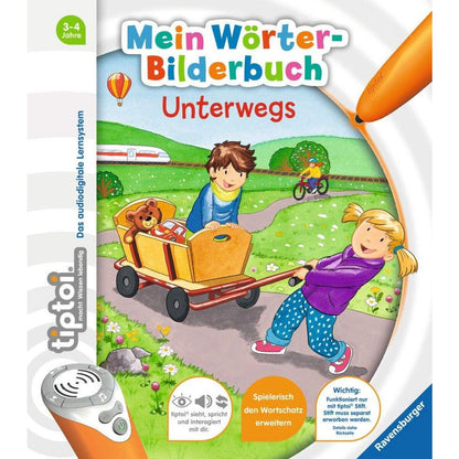 Ravensburger tiptoi Mein Wörter-Bilderbuch Unterwegs