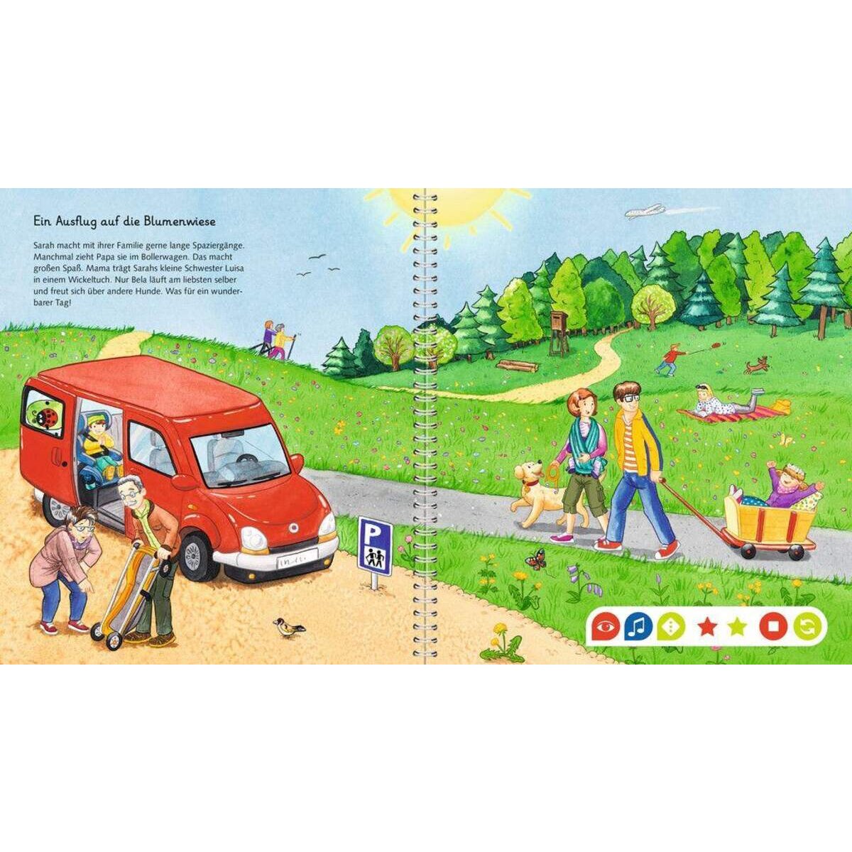 Ravensburger tiptoi Mein Wörter-Bilderbuch Unterwegs