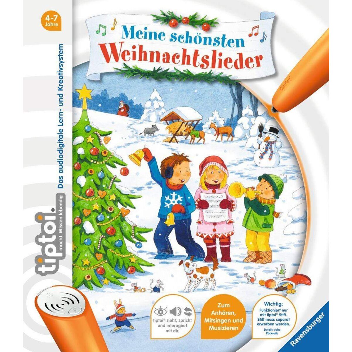 Ravensburger tiptoi Meine schönsten Weihnachtslieder