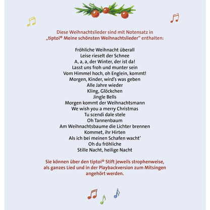 Ravensburger tiptoi® Meine schönsten Weihnachtslieder