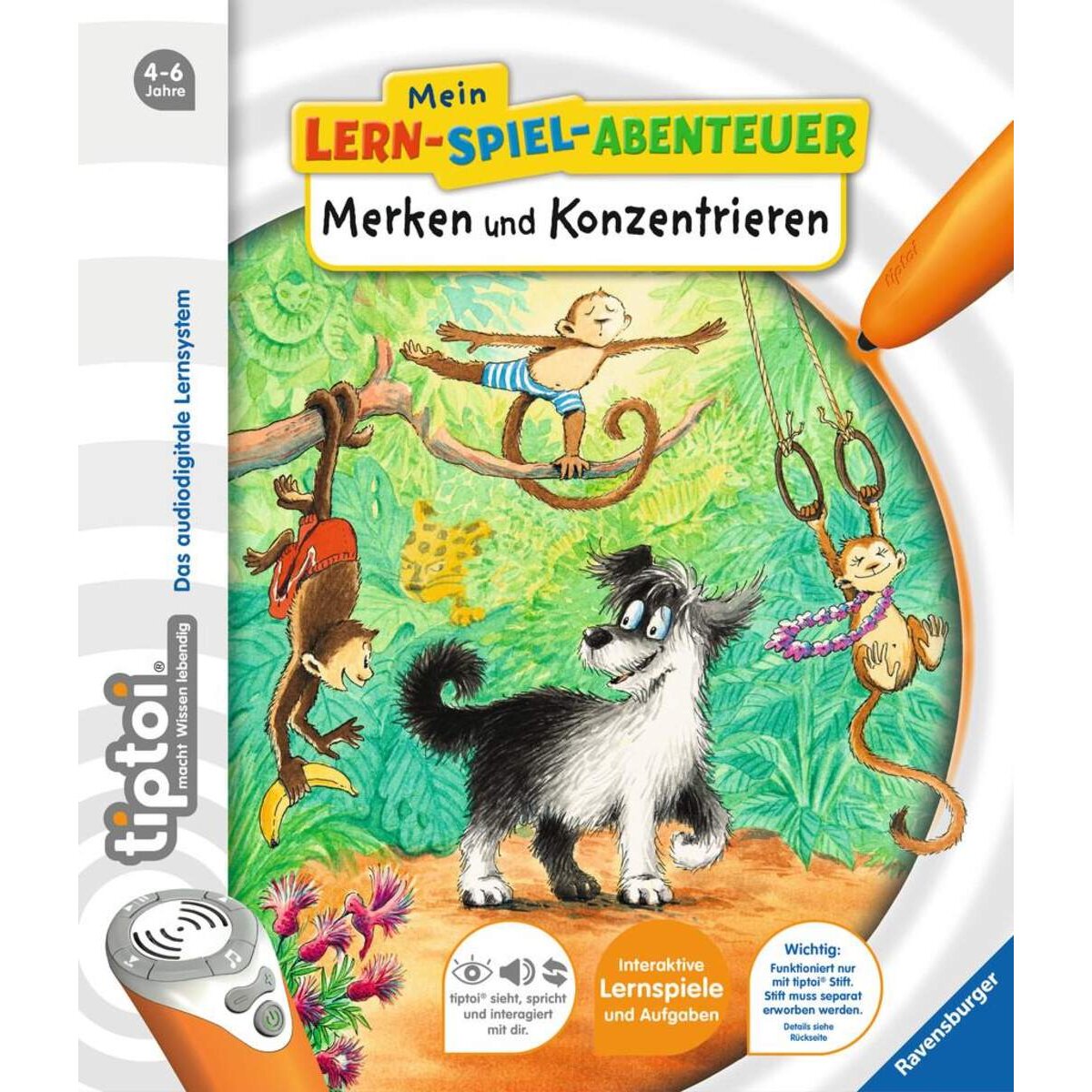 Ravensburger tiptoi Merken und Konzentrieren