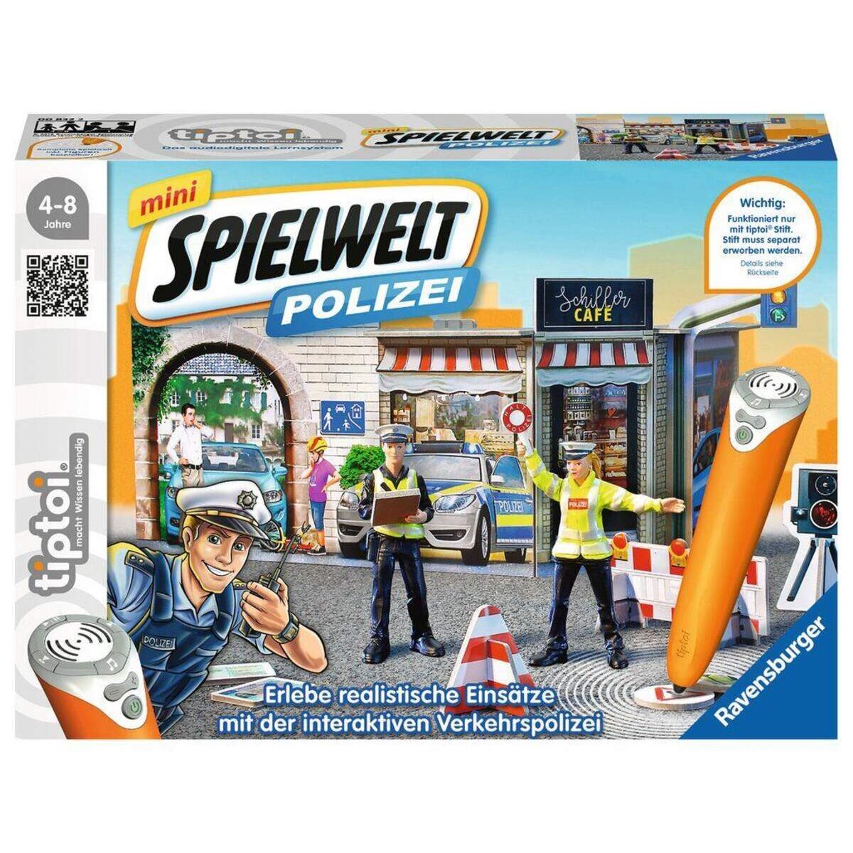 Ravensburger tiptoi mini Spielwelt Polizei Verkehrspolizei