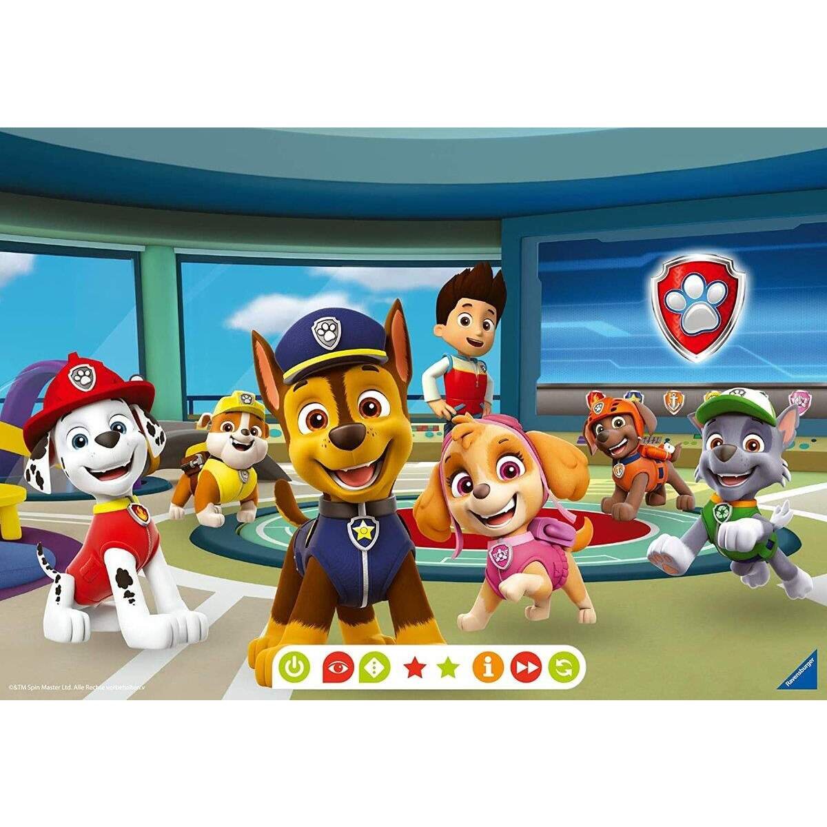 Ravensburger tiptoi Paw Patrol Puzzle für kleine Entdecker, 2 x 24 Teile