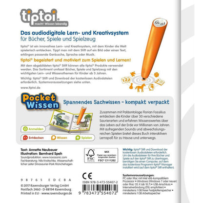 Ravensburger tiptoi Pocket Wissen - Dinosaurier