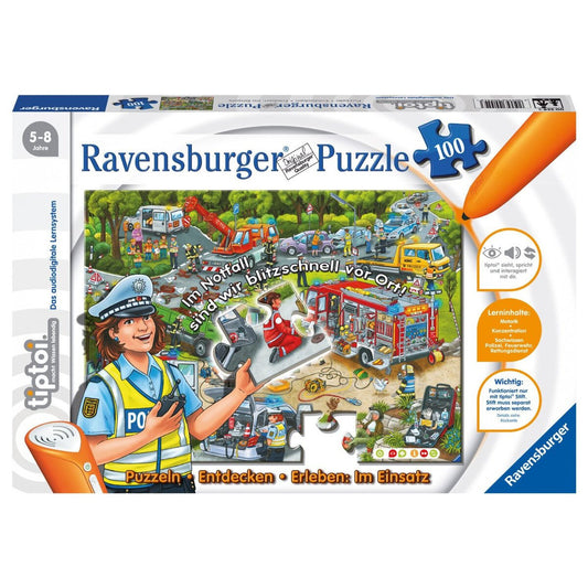 Ravensburger tiptoi Puzzle im Einsatz