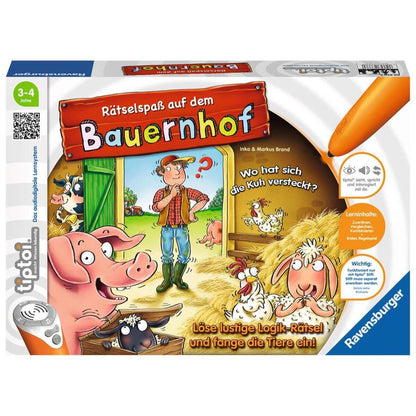 Ravensburger tiptoi Rätselspaß auf dem Bauernhof zurück