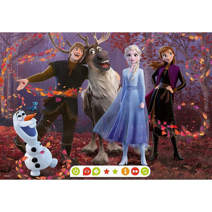 Ravensburger tiptoi Spiel Puzzle für kleine Entdecker: Die Eiskönigin, 2 x 24 Teile