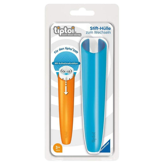 Ravensburger tiptoi Stifthülle zum Wechseln, Blau für den Stift mit Aufnahmefunktion