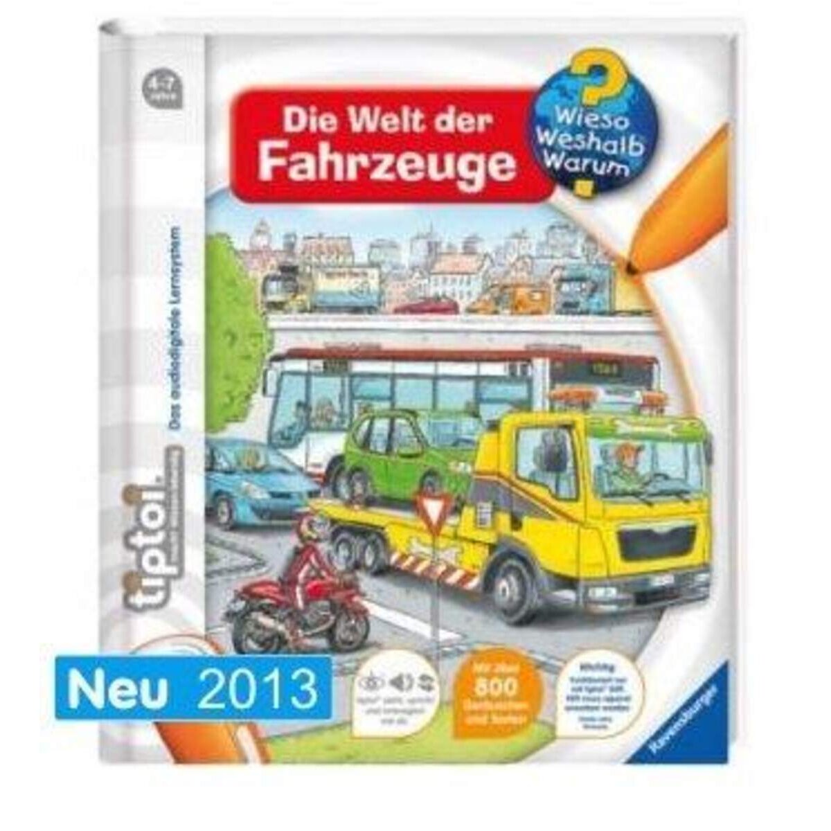 Ravensburger tiptoi Wieso? Weshalb? Warum? Welt der Fahrzeuge