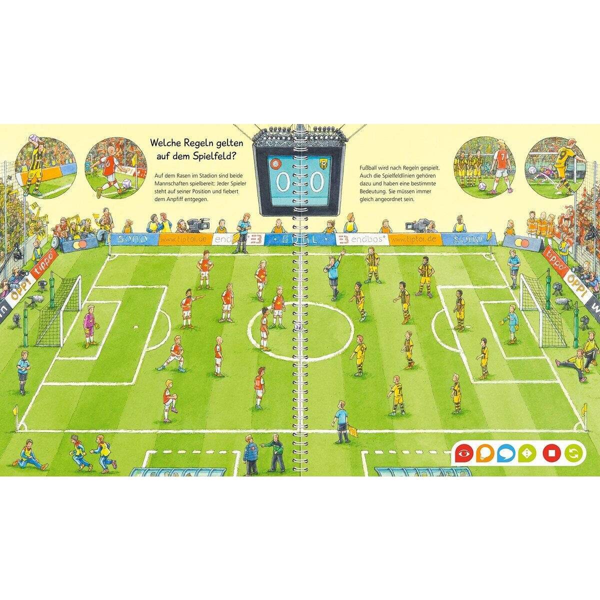 Ravensburger tiptoi® Wieso? Weshalb? Warum? Band 21: Die Welt des Fußballs