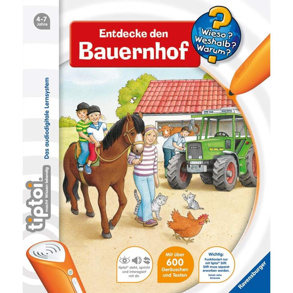 Ravensburger tiptoi Wieso? Weshalb? Warum? 1 Entdecke den Bauernhof